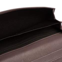 Gucci Purple Guccissima Leather Trademark Continental Wallet