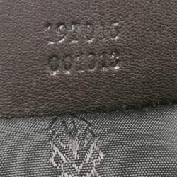Pre Owned حقيبة هوبو غوتشي هيستيريا جلد وكانفاس جي جي كريستال بيج/بني كبيرة 