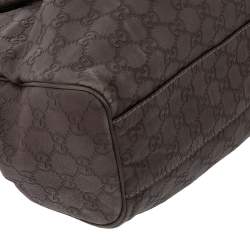 مملوكة مسبقًا حقيبة يد توتس غوتشي "سوكي" جلد غوتشيسيما بنفسجي فاتح متوسطة 