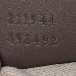 مملوكة مسبقًا حقيبة يد توتس غوتشي "سوكي" جلد غوتشيسيما بنفسجي فاتح متوسطة 