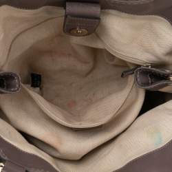 م ملوكة مسبقًا حقيبة يد توتس غوتشي "سوكي" جلد غوتشيسيما بنفسجي فاتح متوسطة 