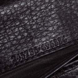 Gucci Dark Brown Leather 1973 Flap Continental Wallet