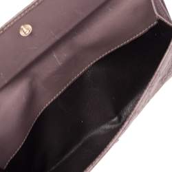 Gucci Old Rose Guccissima Leather Trademark Continental Wallet