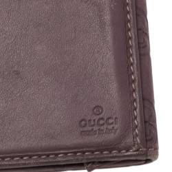 Gucci Old Rose Guccissima Leather Trademark Continental Wallet