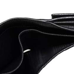 مملوكة مسبقًا Gucci Black GG Canvas Horsebit Clasp Wallet