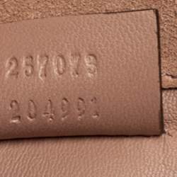مملوكة مسبقًا Gucci Nude Micro Guccissima Patent Leather Broadway Clutch