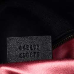 مملوكة مسبقًا حقيبة كتف غوتشي مارمونت جلد ماتيلاس أسود صغيرة 