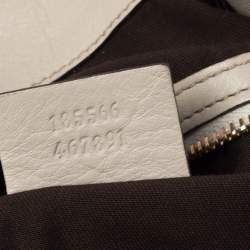 Pre Owned Gucci Beige/Brown GG Canvas and Leather Medium Babouska Indy Hobo