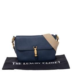 مملوكة مسبقًا Gucci Blue Leather Jackie Shoulder Bag