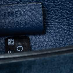 مملوكة مسبقًا Gucci Blue Leather Jackie Shoulder Bag