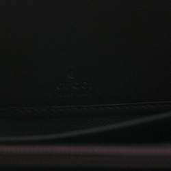 Gucci Brown Guccissima Leather Zip Around Wallet