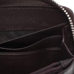Gucci Brown Guccissima Leather Zip Around Wallet
