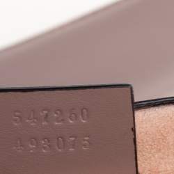 Pre Owned حقيبة غوتشي مارمونت جلد ماتيلاس بيج مزينة شعار الماركة جي جي يد علوية صغيرة