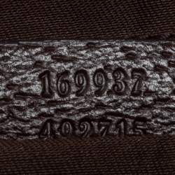 Pre Owned Gucci Beige GG Canvas Medium Web Double Pocket Messenger Bag