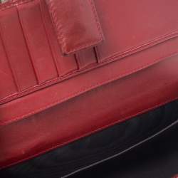 Pre Owned Gucci Beige GG Supreme Canvas Web Bifold Continental Wallet