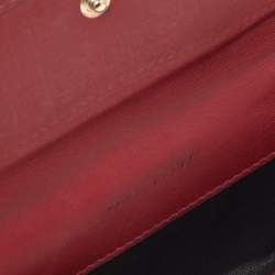 Pre Owned Gucci Beige GG Supreme Canvas Web Bifold Continental Wallet