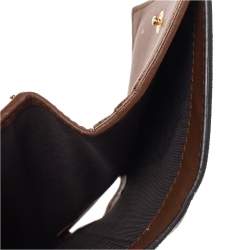 مملوكة مسبقًا Gucci Beige GG Supreme Canvas Limited Edition Bird Embroidered Bifold Card Holder