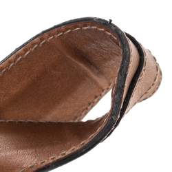 مملوكة مسبقًا Gucci Metallic Brown/Beige GG Canvas and Leather GG Twins Medium Hobo