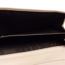 Gucci Beige/Ivory GG Canvas and Leather Continental Wallet