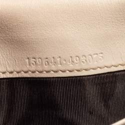 Gucci Beige/Ivory GG Canvas and Leather Continental Wallet
