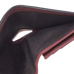 مملوكة مسبقًا Gucci Beige/Pink GG Supreme Canvas Blooms Card Case