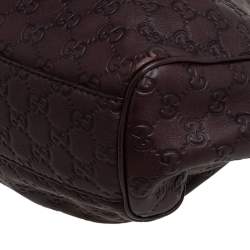 مملوكة مسبقًا Gucci Dark Brown Guccissima Leather Medium Sukey Tote