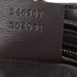 مملوكة مسبقًا حقيبة هوبو غوتشي جاكي متوسطة جلد ثعبان وجلد متعددة الألوان