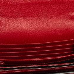 Gucci Red Leather Dionysus Wallet On Chain