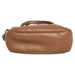 مملوكة مسبقًا حقيبة كروس غوتشي سوهو ديسكو بني فاتح صغيرة 