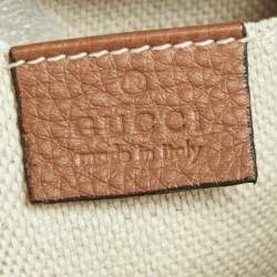 مملوكة مسبقًا حقيبة كروس غوتشي سوهو ديسكو بني فاتح صغيرة 