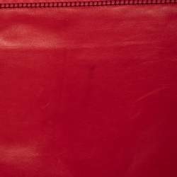 Pre Owned Gucci Red Leather Large New Jackie Hobo