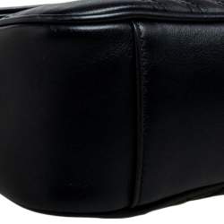 مملوكة مسبقًا حقيبة كتف غوتشي جي جي مارمونت جلد ماتيلاس أسود صغيرة 