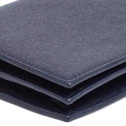 Pre Owned محفظة سلسلة غوتشي باتي جلد أزرق