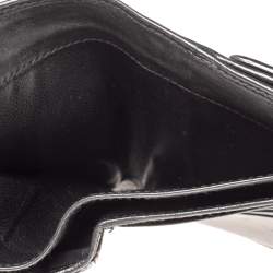 Gucci Black Leather Babouska Compact Wallet