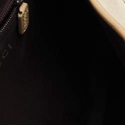 مملوكة مسبقًا حقيبة هوبو غوتشي جاكي كانفاس وجلد بيج صغيرة