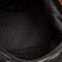 مملوكة مسبقًا Gucci Black Nylon Bamboo Bag