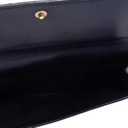 Gucci Blue GG Imprime Canvas Continental Wallet