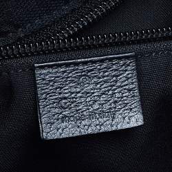 مملوكة مسبقًا Gucci Black GG Canvas Large Web Handle Vertical Tote Bag