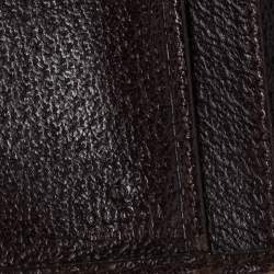 Gucci Beige/Ebony GG Canvas and Leather Web Flap Continental Wallet