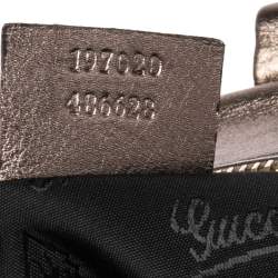 مملوكة مسبقًا Gucci Metallic Gold Leather Hysteria Bag