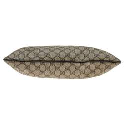 Pre Owned Gucci Beige/Brown GG Supreme Canvas Messenger