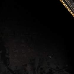 Pre Owned حقيبة غوتشي بوسطن كبيرة افياتريكس جلد سوداء