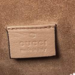 مملوكة مسبقًا حقيبة كتف غوتشي ديونيسوس سويدي وكانفاس جي جي سوبريم بيج/بني صغيرة