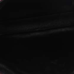 Pre Owned Gucci Burgundy Crocodile Leather Small Jackie Shoulder Bag