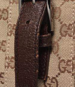 Pre Owned Gucci Brown GG Canvas Messenger Bag