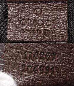 Pre Owned Gucci Brown GG Canvas Messenger Bag