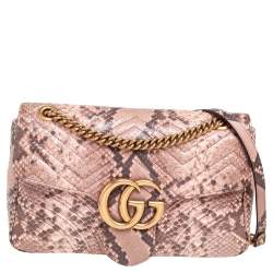 Gucci sales python handbag