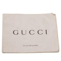 Gucci Metallic Gold Leather Bamboo Top Handle Shopper Tote