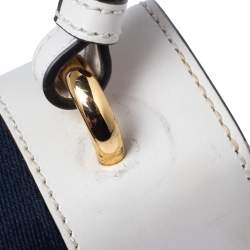 مملوكة مسبقًا حقيبة غوتشي "سيلفي" جلد كريمي يد علوية سلسلة ويب صغيرة