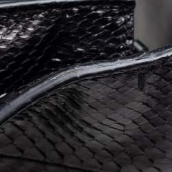 مملوكة مسبقًا Gucci Black Python Medium Dionysus Shoulder Bag